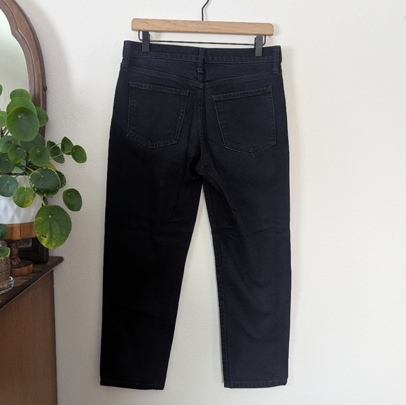 Banana Republic | 28 | High Rise Straight | Dark Wash Denim - Picture 7 of 11